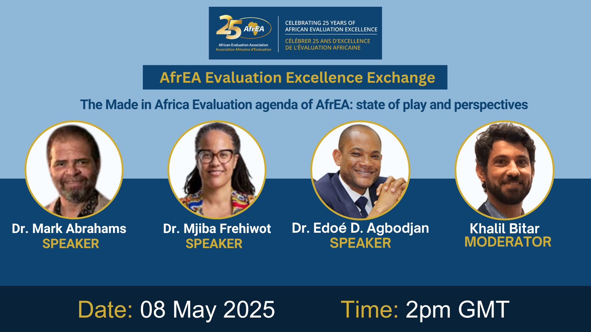AfrEA Evaluation Excellence Exchange - May 2025